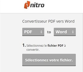 Convertisseur pdf to word