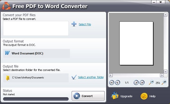 FREE PDF TO WORD CONVERTER