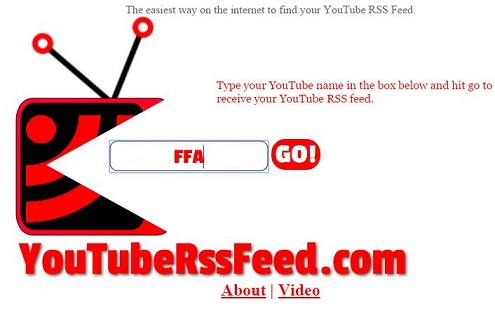 RSS youtubeRSSFEED