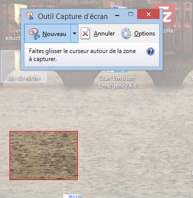 capturer une zone windows