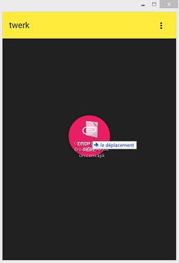glisser apk dans twerk