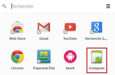 lancer son application Archon dans chrome